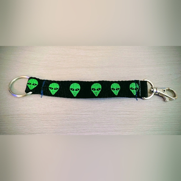 Other - Alien Print Keychain Lanyard